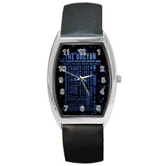 Doctor Who Tardis Barrel Style Metal Watch