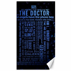 Doctor Who Tardis Canvas 40  X 72 