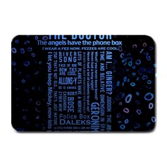 Doctor Who Tardis Plate Mats