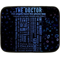 Doctor Who Tardis Fleece Blanket (mini)