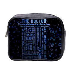 Doctor Who Tardis Mini Toiletries Bag (two Sides) by Mog4mog4