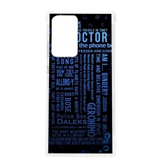 Doctor Who Tardis Samsung Galaxy Note 20 Ultra Tpu Uv Case by Mog4mog4