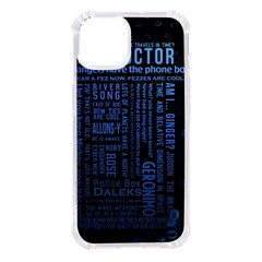 Doctor Who Tardis Iphone 14 Tpu Uv Print Case by Mog4mog4