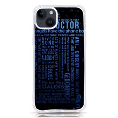 Doctor Who Tardis Iphone 14 Plus Tpu Uv Print Case by Mog4mog4