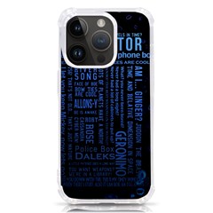 Doctor Who Tardis Iphone 14 Pro Tpu Uv Print Case