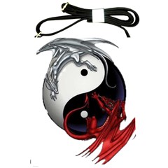 Yin And Yang Chinese Dragon Shoulder Sling Bag