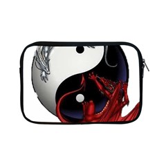 Yin And Yang Chinese Dragon Apple Ipad Mini Zipper Cases by Mog4mog4