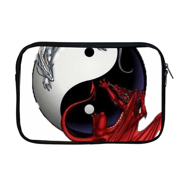 Yin And Yang Chinese Dragon Apple MacBook Pro 17  Zipper Case