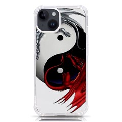 Yin And Yang Chinese Dragon Iphone 14 Tpu Uv Print Case