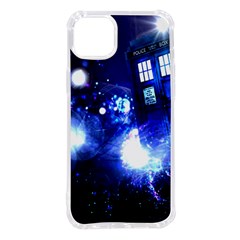 Tardis Background Space Iphone 14 Plus Tpu Uv Print Case by Mog4mog4