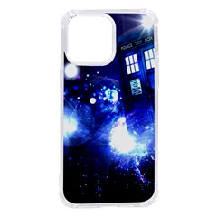 Tardis Background Space Iphone 14 Pro Max Tpu Uv Print Case by Mog4mog4