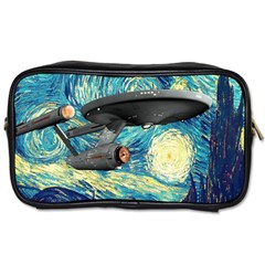 Star Starship The Starry Night Van Gogh Toiletries Bag (one Side) by Mog4mog4