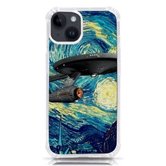 Star Starship The Starry Night Van Gogh Iphone 14 Tpu Uv Print Case