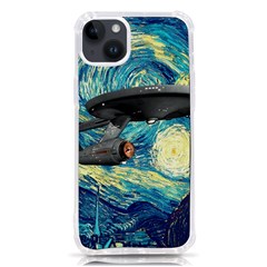 Star Starship The Starry Night Van Gogh Iphone 14 Plus Tpu Uv Print Case by Mog4mog4