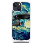 Star Starship The Starry Night Van Gogh iPhone 13 mini TPU UV Print Case Front