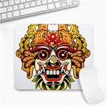 Bali Barong Mask Euclidean Vector Chiefs Face Large Mousepad Front