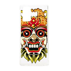 Bali Barong Mask Euclidean Vector Chiefs Face Samsung Galaxy Note 20 Tpu Uv Case by Mog4mog4