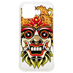 Bali Barong Mask Euclidean Vector Chiefs Face Iphone 12/12 Pro Tpu Uv Print Case by Mog4mog4