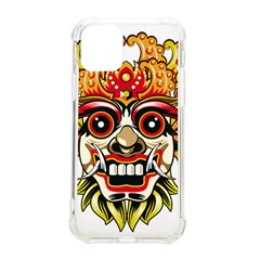 Bali Barong Mask Euclidean Vector Chiefs Face Iphone 11 Pro 5 8 Inch Tpu Uv Print Case by Mog4mog4