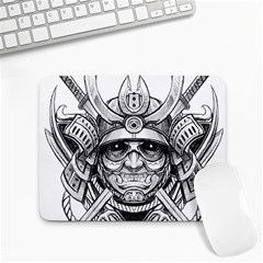 Drawing Samurai Tattoo Sketch Japanese Samurai Small Mousepad