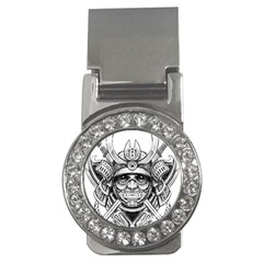 Drawing Samurai Tattoo Sketch Japanese Samurai Money Clips (CZ) 