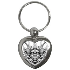 Drawing Samurai Tattoo Sketch Japanese Samurai Key Chain (heart) by Mog4mog4