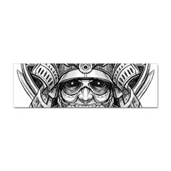 Drawing Samurai Tattoo Sketch Japanese Samurai Sticker (Bumper)