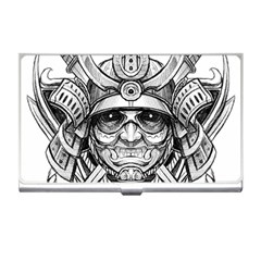 Drawing Samurai Tattoo Sketch Japanese Samurai Business Card Holder by Mog4mog4