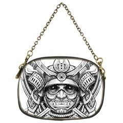 Drawing Samurai Tattoo Sketch Japanese Samurai Chain Purse (One Side)