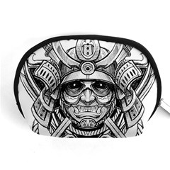 Drawing Samurai Tattoo Sketch Japanese Samurai Accessory Pouch (Medium)