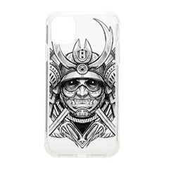 Drawing Samurai Tattoo Sketch Japanese Samurai Iphone 11 Tpu Uv Print Case by Mog4mog4