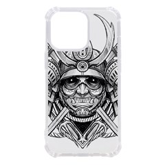 Drawing Samurai Tattoo Sketch Japanese Samurai Iphone 13 Pro Tpu Uv Print Case by Mog4mog4