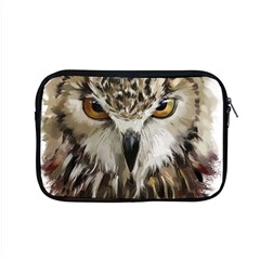 Vector Hand Painted Owl Apple Macbook Pro 15  Zipper Case by Mog4mog4