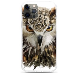 Vector Hand Painted Owl Iphone 12 Pro Max Tpu Uv Print Case by Mog4mog4