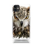 Vector Hand Painted Owl iPhone 11 TPU UV Print Case Front