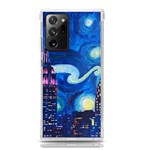 Starry Night In New York Van Gogh Manhattan Chrysler Building And Empire State Building Samsung Galaxy Note 20 Ultra TPU UV Case Front