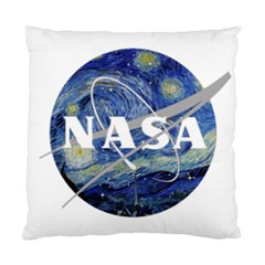 Vincent Van Gogh Starry Night Art Painting Planet Galaxy Standard Cushion Case (one Side) by Mog4mog4