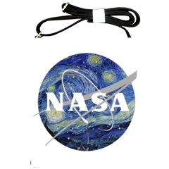 Vincent Van Gogh Starry Night Art Painting Planet Galaxy Shoulder Sling Bag by Mog4mog4