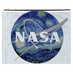 Vincent Van Gogh Starry Night Art Painting Planet Galaxy Cosmetic Bag (xxxl) by Mog4mog4