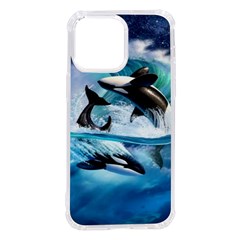 Orca Wave Water Underwater Iphone 14 Pro Max Tpu Uv Print Case