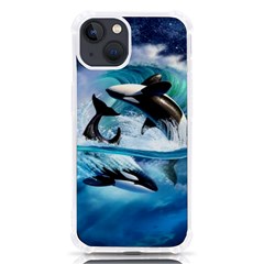 Orca Wave Water Underwater Iphone 13 Tpu Uv Print Case by Mog4mog4