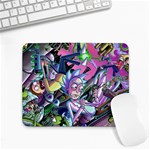 Cartoon Parody Time Travel Ultra Pattern Small Mousepad Front