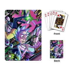 Cartoon Parody Time Travel Ultra Pattern Playing Cards Single Design (rectangle) by Mog4mog4