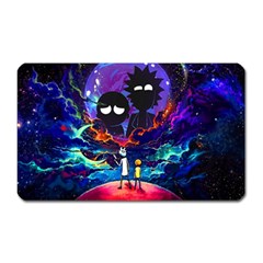 Cartoon Parody In Outer Space Magnet (rectangular) by Mog4mog4