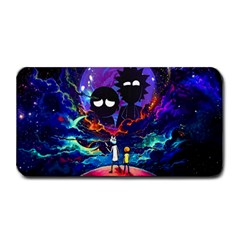 Cartoon Parody In Outer Space Medium Bar Mat by Mog4mog4