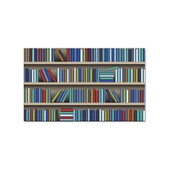 Bookshelf Sticker (rectangular) by Mog4mog4