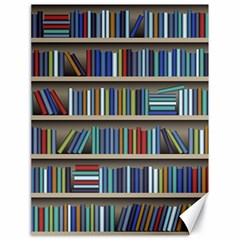 Bookshelf Canvas 18  X 24  by Mog4mog4