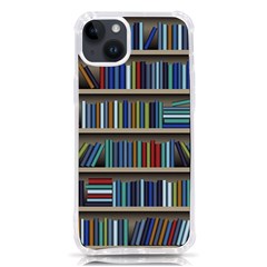 Bookshelf Iphone 14 Plus Tpu Uv Print Case