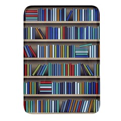 Bookshelf Rectangular Glass Fridge Magnet (4 Pack)