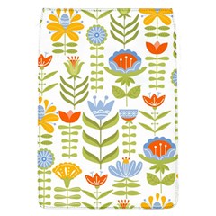 Seamless Pattern With Various Flowers Leaves Folk Motif Removable Flap Cover (l) by Mog4mog4